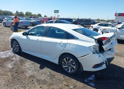 2018 Honda Civic Ex from USA, damaged, VIN 19XFC2F75JE038169